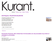 Tablet Screenshot of kurant.cc